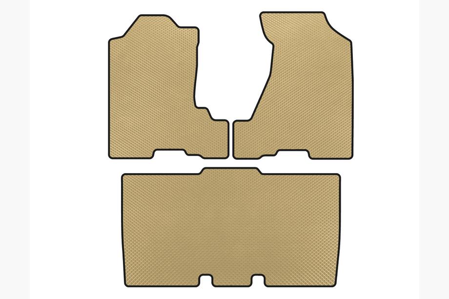 Honda Element 2003-2011 Alfombrillas EVA (Beige) Image