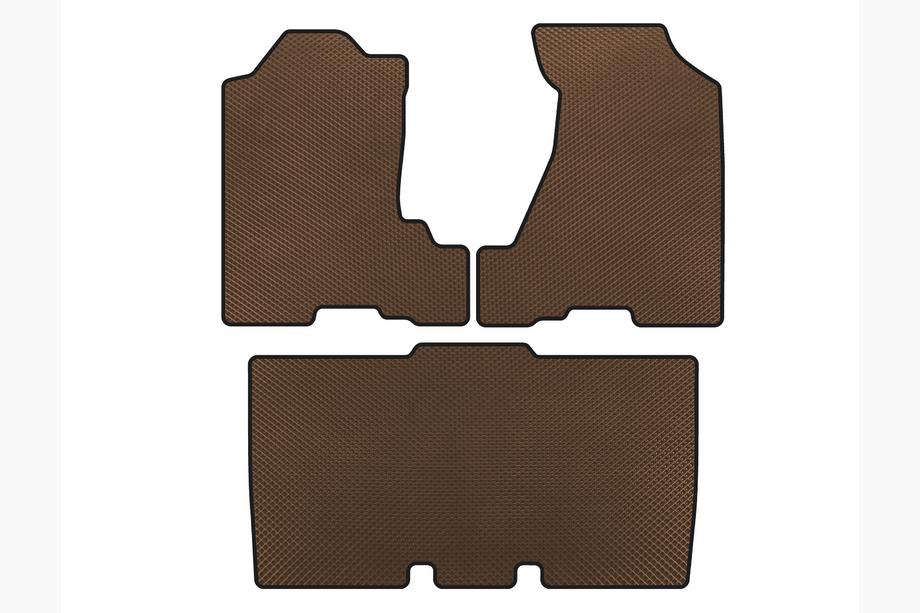 Honda Element 2003-2011 Alfombrillas EVA (Marrón) Image