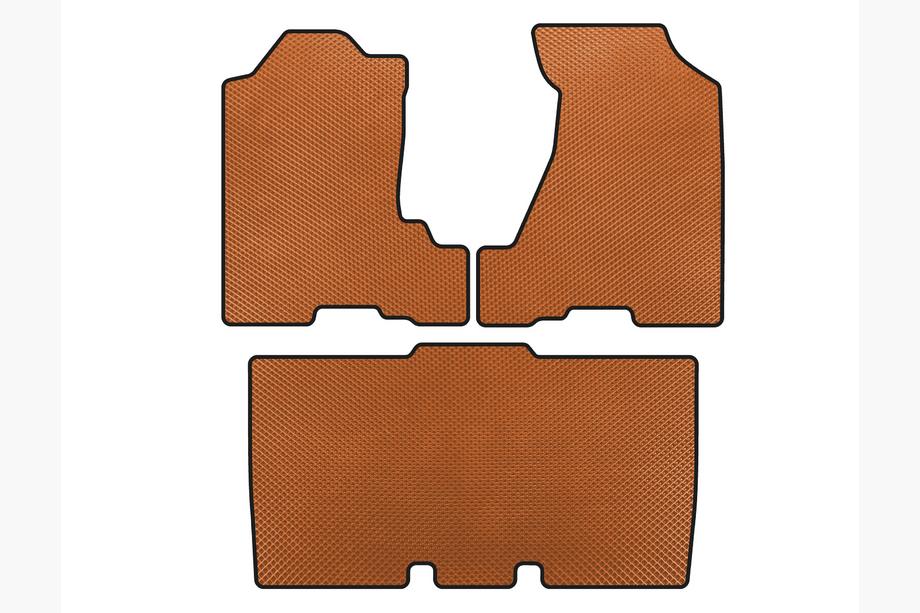 Honda Element 2003-2011 Alfombrillas EVA (Naranja) Image