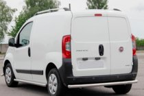 Fiat Fiorino/Qubo 2008-2024 Protector Trasero Acero Inoxidable foto 1