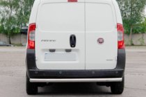 Fiat Fiorino/Qubo 2008-2024 Protector Trasero Acero Inoxidable foto 2