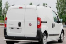 Fiat Fiorino/Qubo 2008-2024 Protector Trasero Acero Inoxidable foto 3