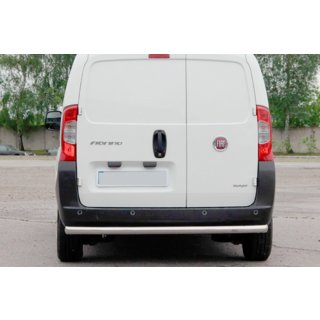 Protector Trasero Acero Inoxidable Fiat Fiorino/Qubo 2008-2024 foto 2