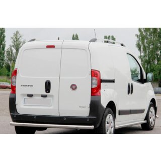 Protector Trasero Acero Inoxidable Fiat Fiorino/Qubo 2008-2024 foto 3