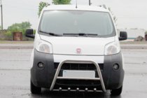 Fiat Fiorino/Qubo 2008-2024 Defensa Delantera WT006 (Acero Inoxidable) foto 1