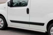 Peugeot Bipper 2008-2017 Barras Laterales Ø60 (2 uds, Acero Inoxidable) foto 2