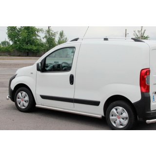 Barras Laterales Ø60 (2 uds, Acero Inoxidable) Peugeot Bipper 2008-2017 foto 1