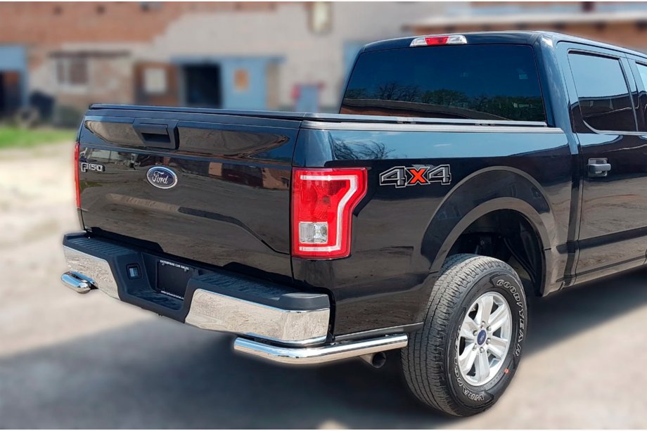 Ford F-150 2014-2021 Esquinas traseras AK003 (2 uds., acero inoxidable) Foto 3