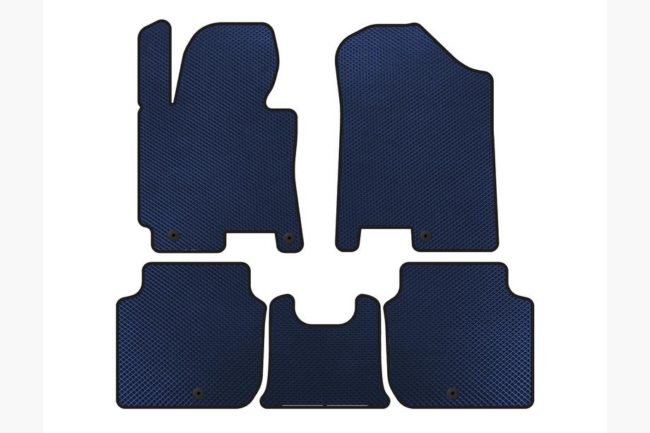 Kia Forte 2008–2024 Alfombrillas EVA (2012-2016, Azul) Image