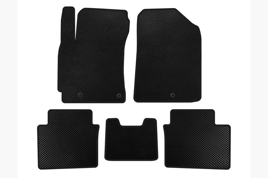Kia Forte 2008–2024 Alfombrillas EVA (2018-2021, Negro) Image