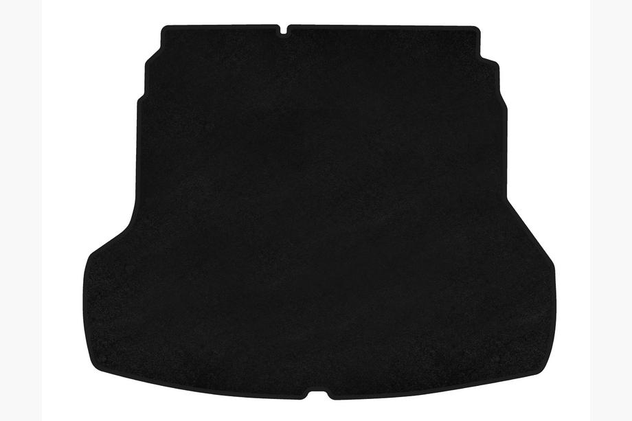 Kia Forte 2008–2024 Alfombrilla de maletero textil Premium (2018-2021, Negro) Foto 1