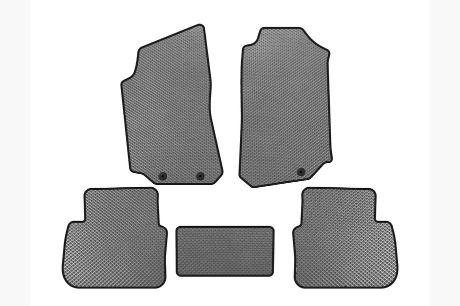 Saab 9-5 1997-2010 Alfombrillas EVA (Gris) Image