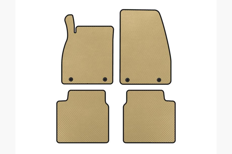 Saab 9-5 2010-2012 Alfombrillas EVA (Beige) Image