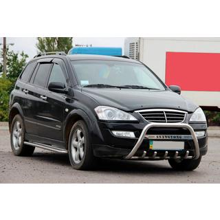Defensa Delantera WT004 Acero Inoxidable SsangYong Action 2005-2018 foto 3