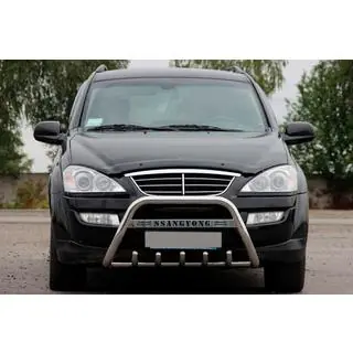 Defensa Delantera WT004 Acero Inoxidable