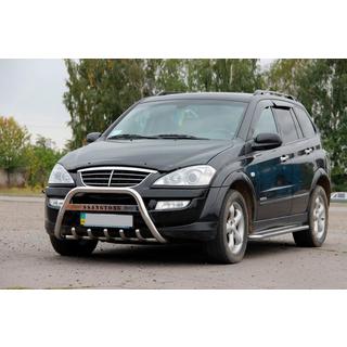 Defensa Delantera WT004 Acero Inoxidable SsangYong Action 2005-2018 foto 2