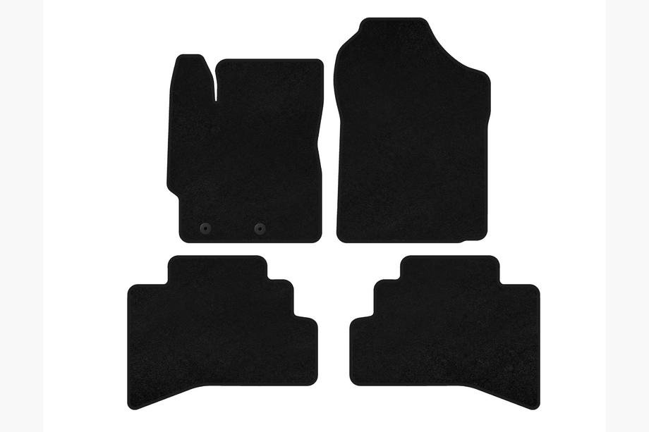 Toyota Prius C 2012-2019 Alfombrillas de moqueta Classic (Negro) Image