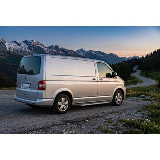 Estribos Laterales Duru (2 uds., Aluminio) Volkswagen T5 Caravelle 2004-2010 foto 2
