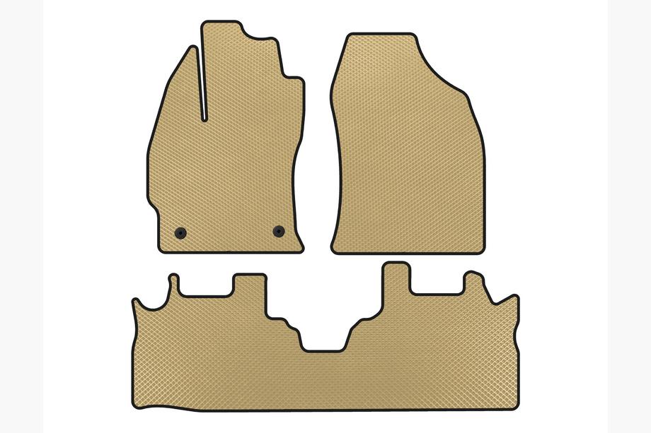 Toyota Prius Alfombrillas EVA (2 Filas, Beige) Image
