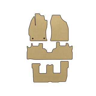 Alfombrillas EVA (3 Filas, Beige)