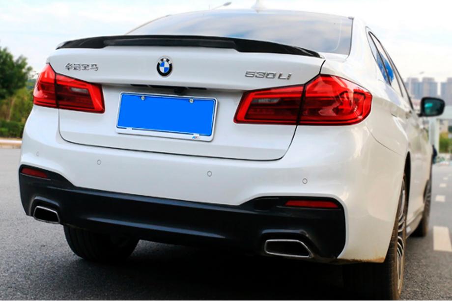 BMW Serie 5 G30/G31 2017–2023 Alerón P-Style (Negro Brillante) Foto 1