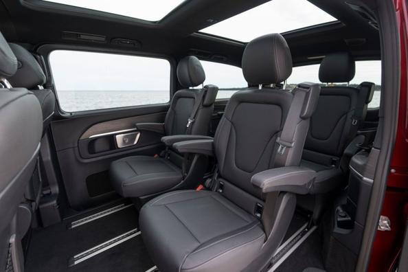 Prueba del Mercedes-Benz EQV 2024: un coche eléctrico de lujo para toda la familia Foto 7
