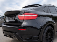 BMW X6 E71 2008–2014 Alerón de techo (Negro Brillante) foto 1