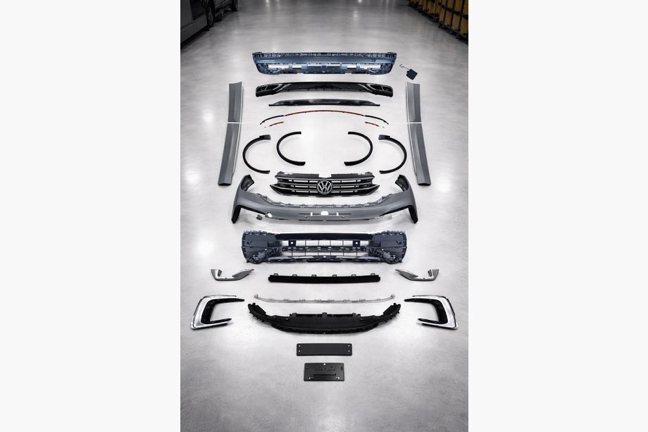 Volkswagen Tiguan 2016-2023 Kit de carrocería completo R-Line (para 2021-2023) Foto 4
