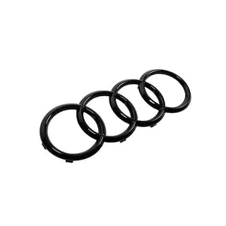 Emblema delantero Audi Black (285 mm x 100 mm) foto 3