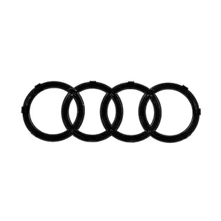 Emblema delantero Audi Black (285 mm x 100 mm) foto 4