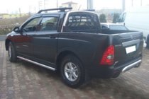 SsangYong Action 2005-2018 Barras Laterales (2 uds., Acero Inoxidable) foto 2