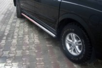 SsangYong Action 2005-2018 Barras Laterales (2 uds., Acero Inoxidable) foto 1