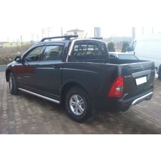 Barras Laterales (2 uds., Acero Inoxidable) SsangYong Action 2005-2018 foto 2