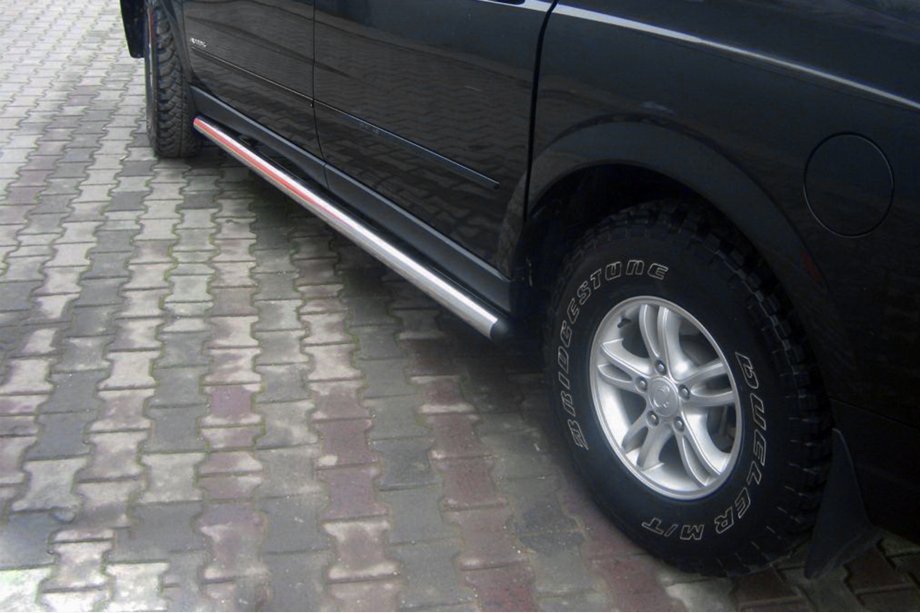 SsangYong Action 2005-2018 Barras Laterales (2 uds., Acero Inoxidable) Image