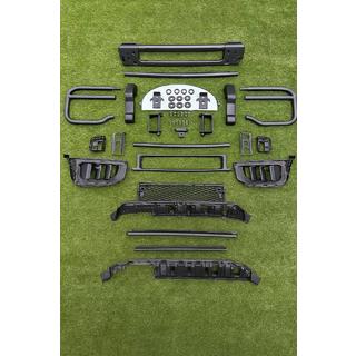 Defensa delantera con rejilla (para AMG G63) foto 2