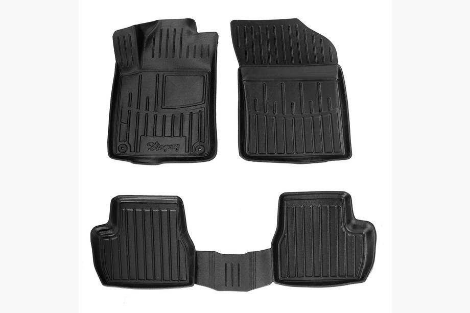 Citroen C-3 2009–2016 Alfombrillas de goma Stingray 3D (4 uds) Image
