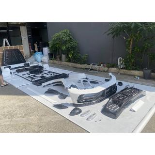 Kit de Restyling a W465 2025 MNSR Carbon Mercedes G class W463 2018-2024 foto 3