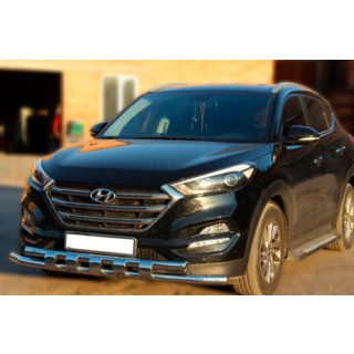 Defensa Delantera Shark Acero Inoxidable foto 1
