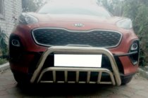 Kia Sportage 2015-2021 Defensa Delantera WT002 (Acero Inoxidable) foto 2
