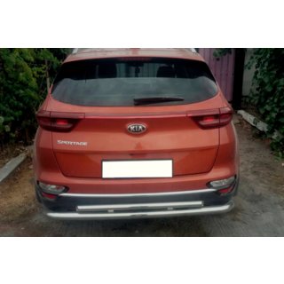 Protector Trasero AK002-2 (Acero Inoxidable) Kia Sportage 2015-2021 foto 1