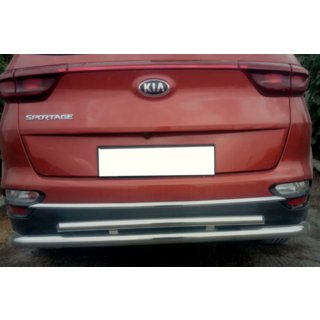 Protector Trasero AK002-2 (Acero Inoxidable) Kia Sportage 2015-2021 foto 2