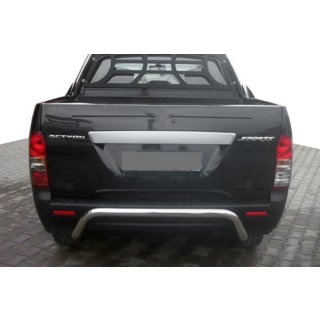 Defensa Trasera AK006 (Acero Inoxidable) SsangYong Action 2005-2018 foto 1