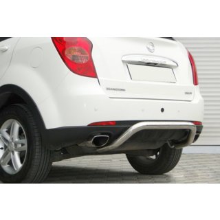 Defensa Trasera AK006 (Acero Inoxidable) SsangYong Action 2005-2018 foto 2