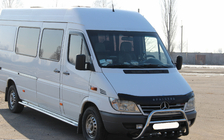 Mercedes Sprinter W901/902/903/904/905 1995–2006 Defensa Delantera WT003 (Acero Inoxidable) foto 3