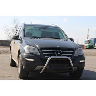 Defensa Delantera WT006 (Acero Inoxidable) Mercedes ML W164 2005-2011 foto 1