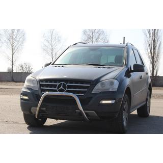 Defensa Delantera WT006 (Acero Inoxidable) Mercedes ML W164 2005-2011 foto 2
