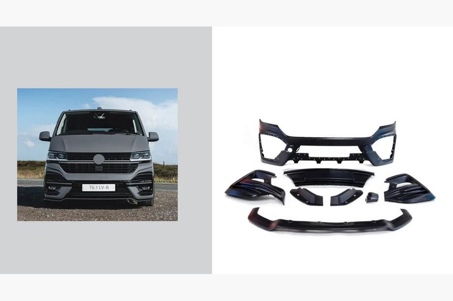 Volkswagen T6 2015-2024 Parachoques delantero R (para 2019+) Image