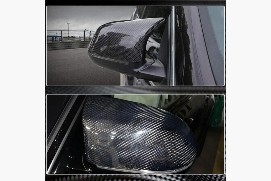 BMW X4 F26 2014-2018 Cubiertas de Espejos M-Look (Carbono) Image
