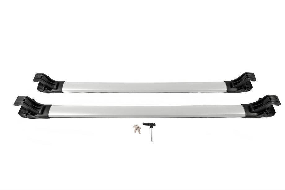 Dacia Duster 2008-2018 Barras de techo transversales para rieles Turtle (2 uds) Foto 4