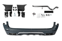 Mercedes Sprinter W907/W910 2018- Paragolpes trasero AMG (para batalla estándar, polipropileno) foto 2